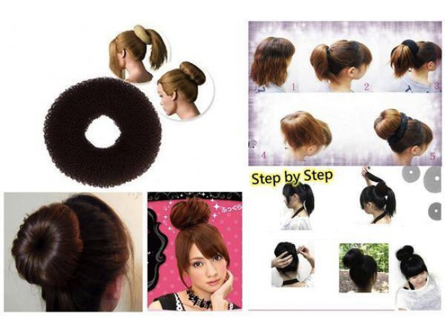 Hair Bun Ring - AM-Hair-doughnut-Medium-MVL
